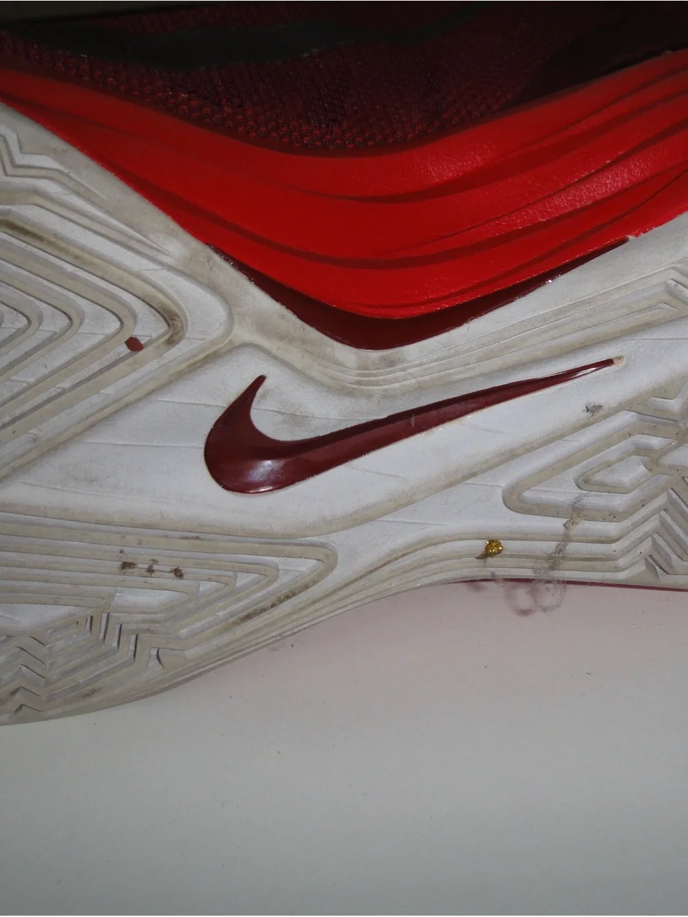Nike Hyperdunk Red High-Top Athletic Basketball Shoes